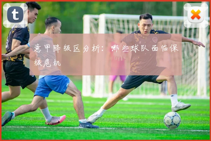 意甲降级区分析:哪些球队面临保级危机